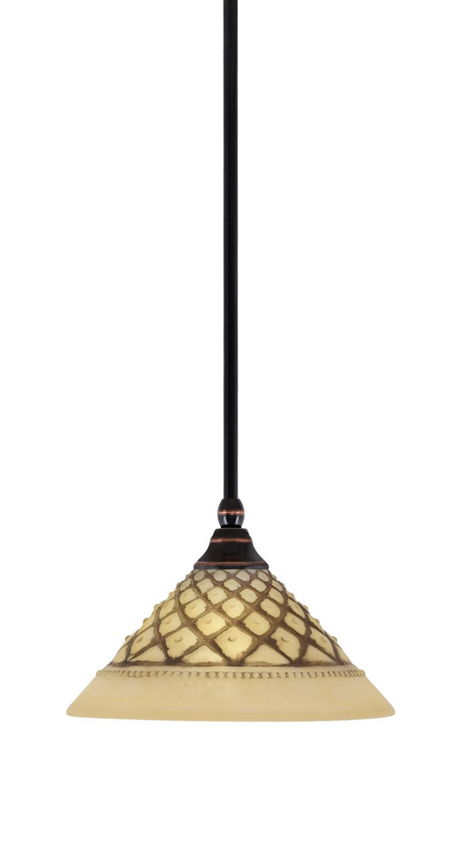 Toltec Lighting - 23-BC-7183 - One Light Mini Pendant - Any - Black Copper