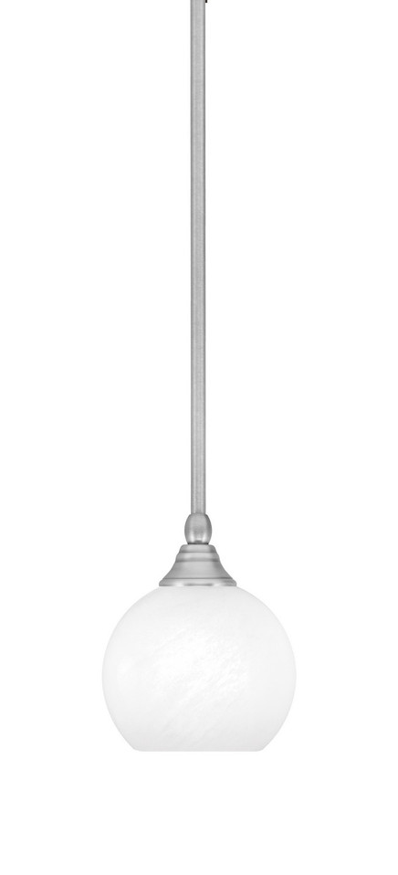 Toltec Lighting - 23-BN-4101 - One Light Mini Pendant - Stem - Brushed Nickel