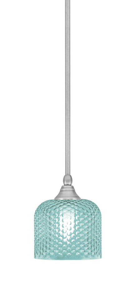 Toltec Lighting - 23-BN-4615 - One Light Mini Pendant - Stem - Brushed Nickel