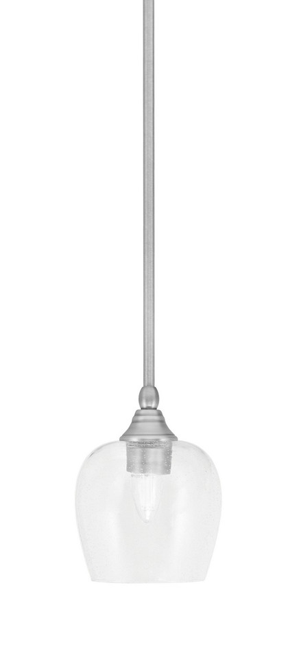 Toltec Lighting - 23-BN-4810 - One Light Mini Pendant - Stem - Brushed Nickel