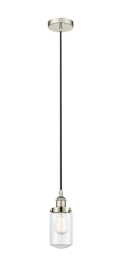 Innovations - 616-1PH-PN-G312 - One Light Mini Pendant - Edison - Polished Nickel