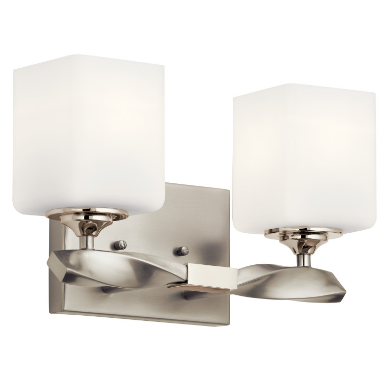 Kichler - 55001NI - Two Light Bath - Marette - Brushed Nickel Kichler - 55001NI - Two Light Bath - Marette - Brushed Nickel