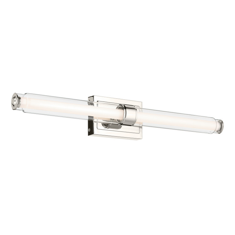 Kichler - 55239PNLED - LED Linear Bath - Laurene - Polished Nickel Kichler - 55239PNLED - LED Linear Bath - Laurene - Polished Nickel