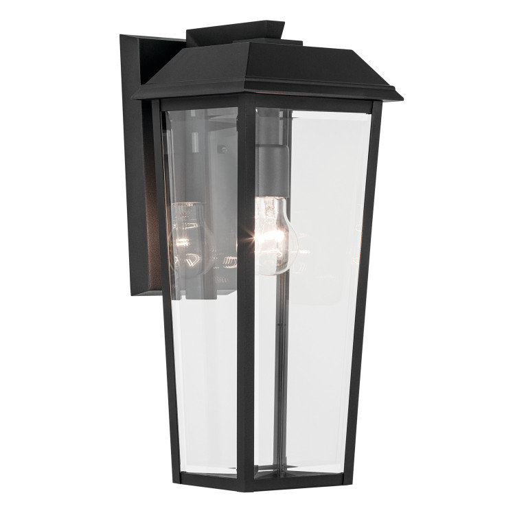 Kichler - 59119BKT - One Light Outdoor Wall Mount - Mathus - Textured Black Kichler - 59119BKT - One Light Outdoor Wall Mount - Mathus - Textured Black