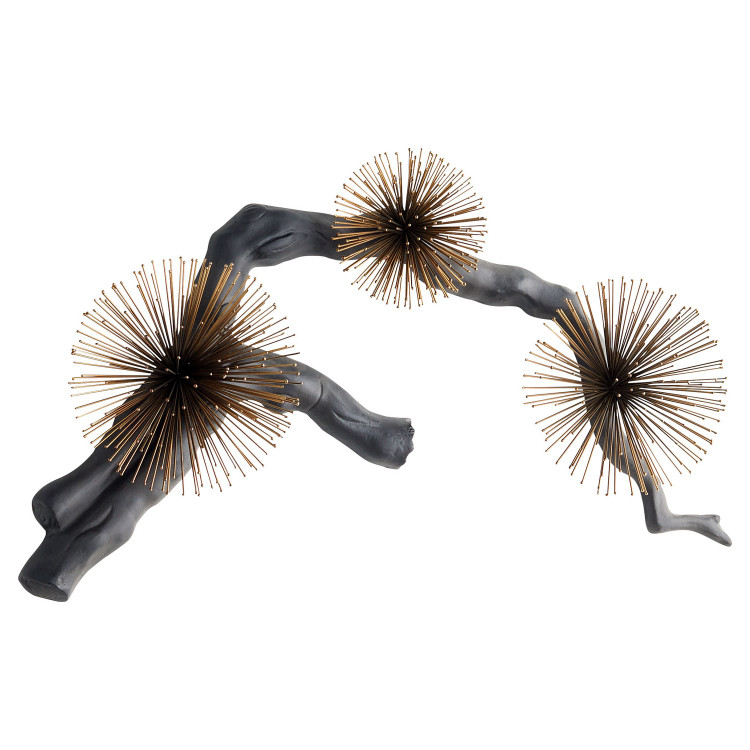 Cyan - 11435 - Wall Decor - Ichiyo - Black And Gold Accents
