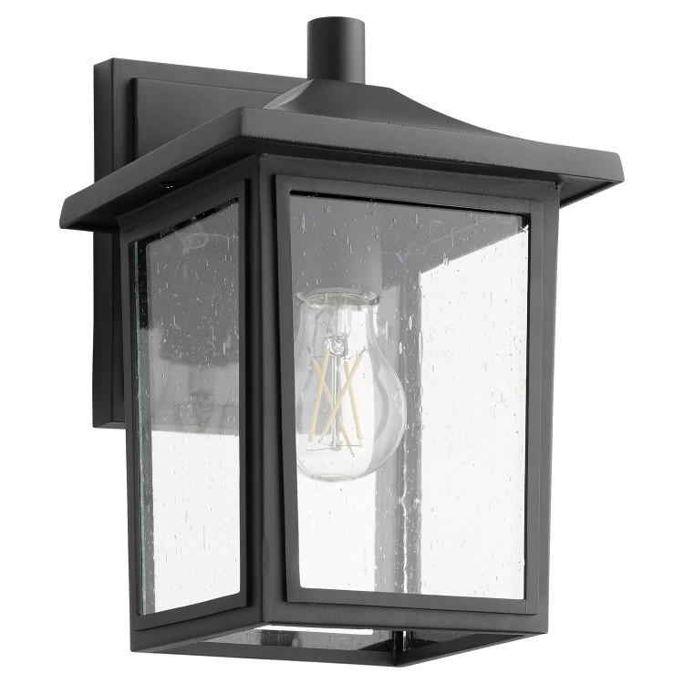 Quorum - 707-69 - One Light Wall Mount - 7 in. Lanterns - Textured Black