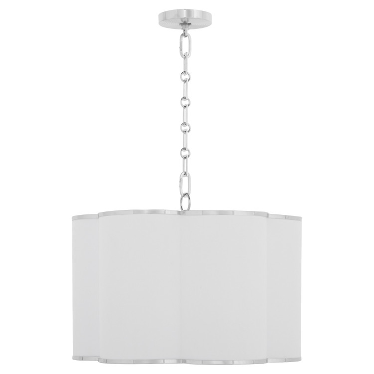 Quorum - 8228-4-14 - Four Light Pendant - Belinder - Chrome