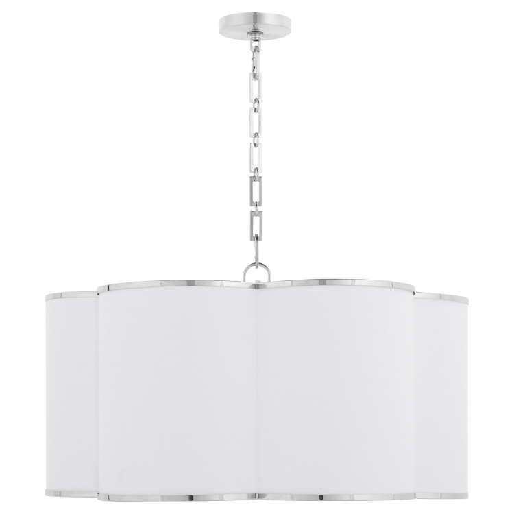 Quorum - 8228-6-14 - Six Light Pendant - Belinder - Chrome Quorum - 8228-6-14 - Six Light Pendant - Belinder - Chrome