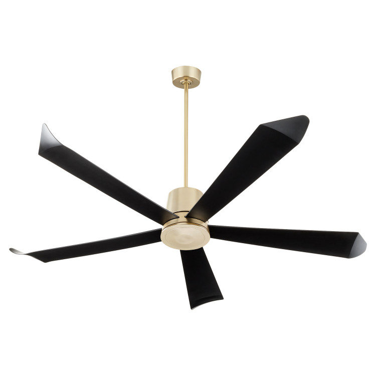 Quorum - 82725-80 - 72Patio Fan - Rova - Aged Brass