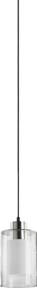 Quorum - 882-65 - One Light Pendant - Cameron - Satin Nickel|Clear|White