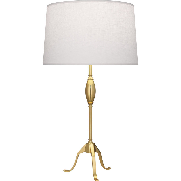 Robert Abbey - 465 - One Light Table Lamp - Grace - MODERN BRASS