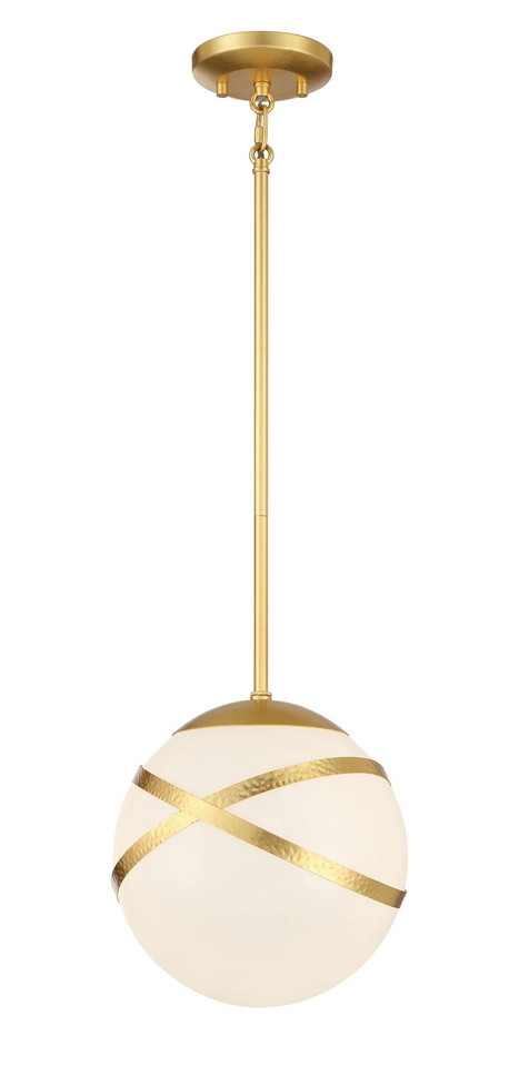 Minka-Lavery - 5431-853 - One Light Mini Pendant - Batignolles - Spring Gold Leaf