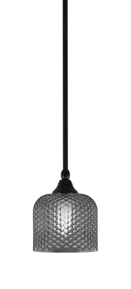 Toltec Lighting - 23-MB-4612 - One Light Mini Pendant - Stem - Matte Black