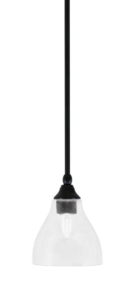 Toltec Lighting - 23-MB-4760 - One Light Mini Pendant - Stem - Matte Black