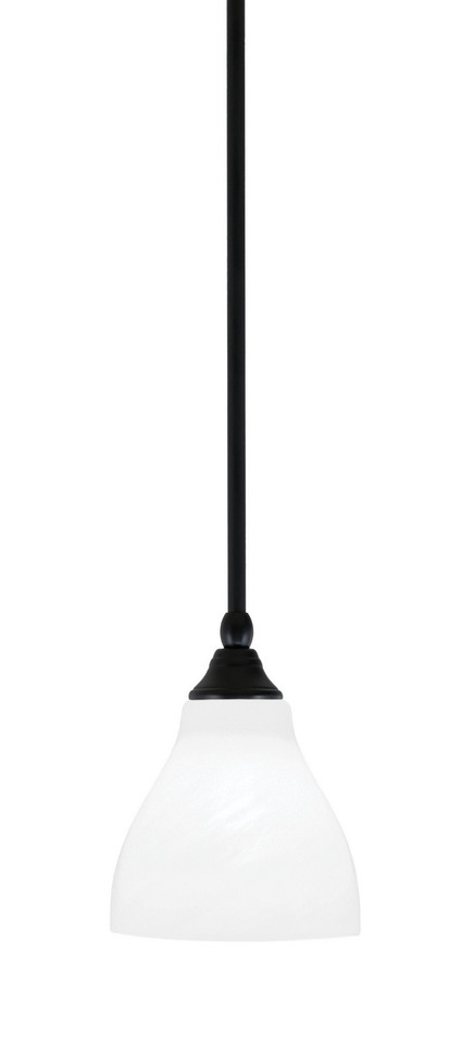 Toltec Lighting - 23-MB-4761 - One Light Mini Pendant - Stem - Matte Black