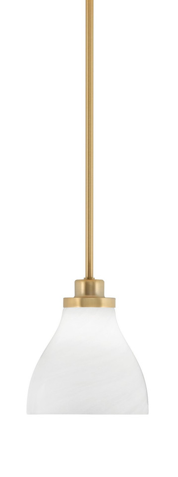Toltec Lighting - 2601-NAB-4761 - One Light Mini Pendant - Odyssey - New Age Brass