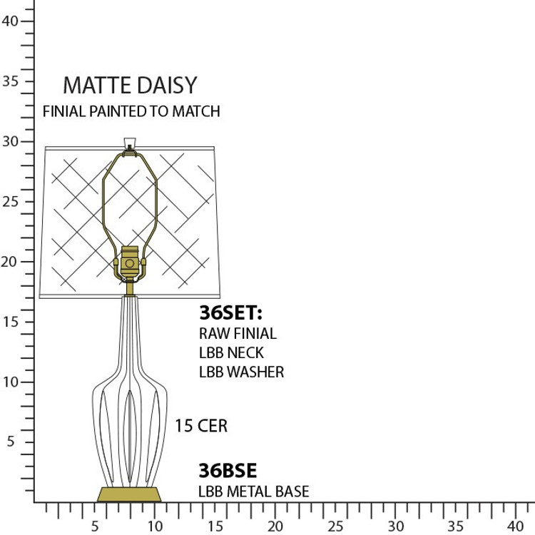 Robert Abbey - MDY36 - One Light Accent Lamp - Emma - Matte Daisy Glazed Ceramic w/Warm Brass
