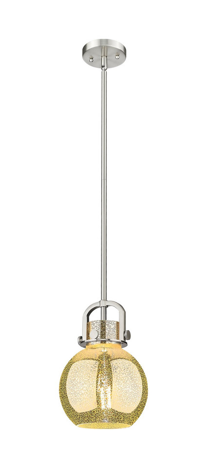 Innovations - 410-1SS-SN-G410-8ME - One Light Mini Pendant - Downtown Urban - Satin Nickel