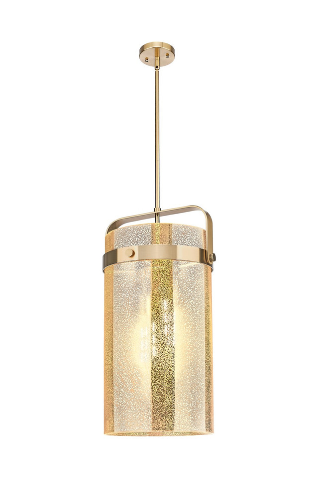 Innovations - 413-4SL-CB-G413-4S-12ME - Four Light Pendant - Downtown Urban - Champagne Bronze