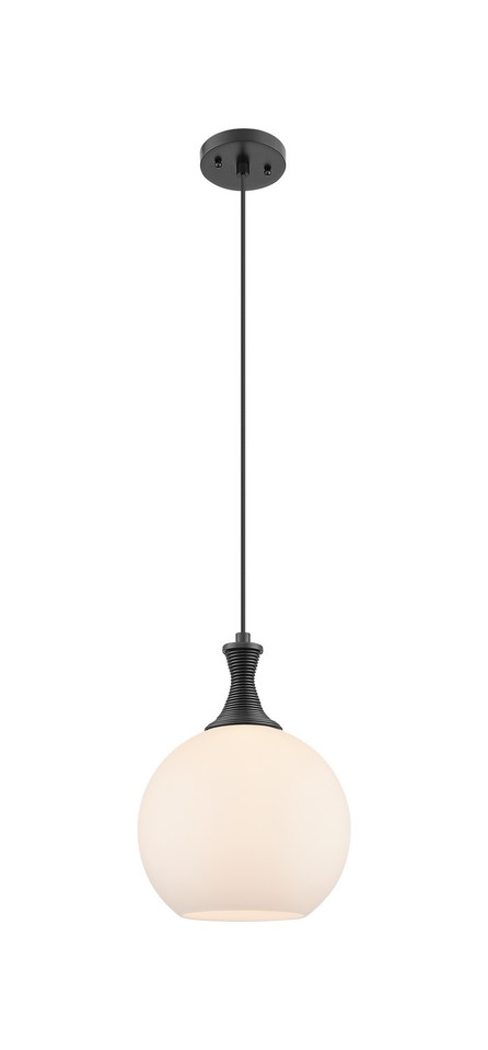 Innovations - 415-1P-BK-G121-10 - One Light Mini Pendant - Ballston - Matte Black