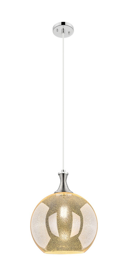 Innovations - 415-1P-PN-G128-12 - One Light Mini Pendant - Ballston - Polished Nickel