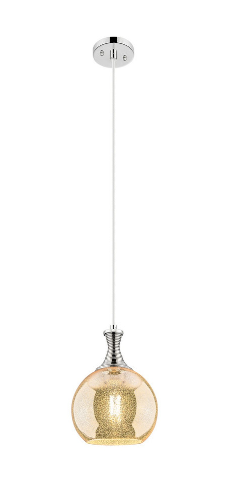 Innovations - 415-1P-PN-G128-8 - One Light Pendant - Ballston - Polished Nickel