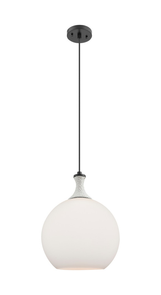 Innovations - 415-1PR-BK-G121-12 - One Light Mini Pendant - Ballston - Matte Black