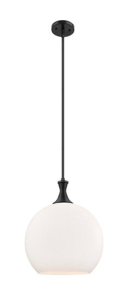 Innovations - 415-1S-BK-G121-14 - One Light Pendant - Ballston - Matte Black