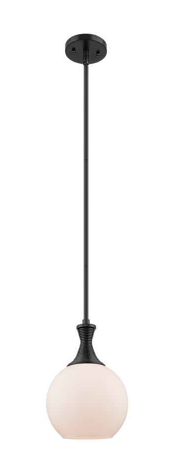 Innovations - 415-1S-BK-G121-8 - One Light Pendant - Ballston - Matte Black Innovations - 415-1S-BK-G121-8 - One Light Pendant - Ballston - Matte Black