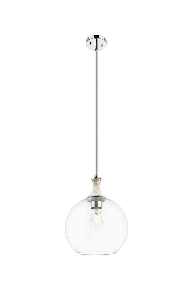 Innovations - 415-1SR-PN-G122-12 - One Light Pendant - Ballston - Polished Nickel Innovations - 415-1SR-PN-G122-12 - One Light Pendant - Ballston - Polished Nickel