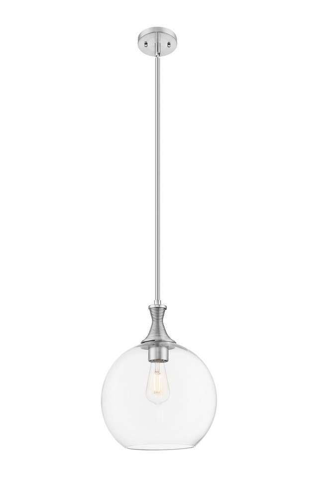 Innovations - 415-1S-SN-G122-12 - One Light Pendant - Ballston - Brushed Satin Nickel Innovations - 415-1S-SN-G122-12 - One Light Pendant - Ballston - Brushed Satin Nickel
