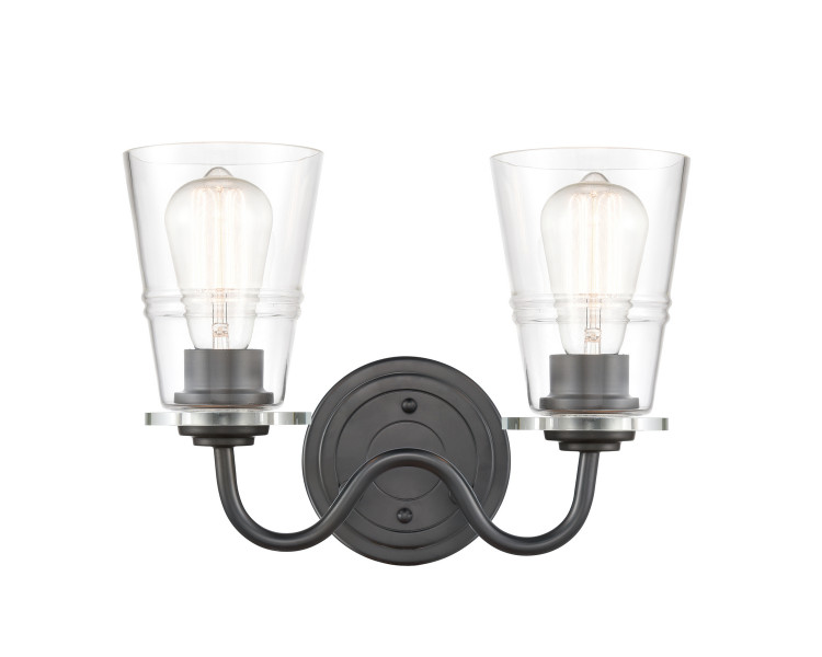 Innovations - 421-2W-BK-G4212-LED - LED Bath Vanity - Matte Black