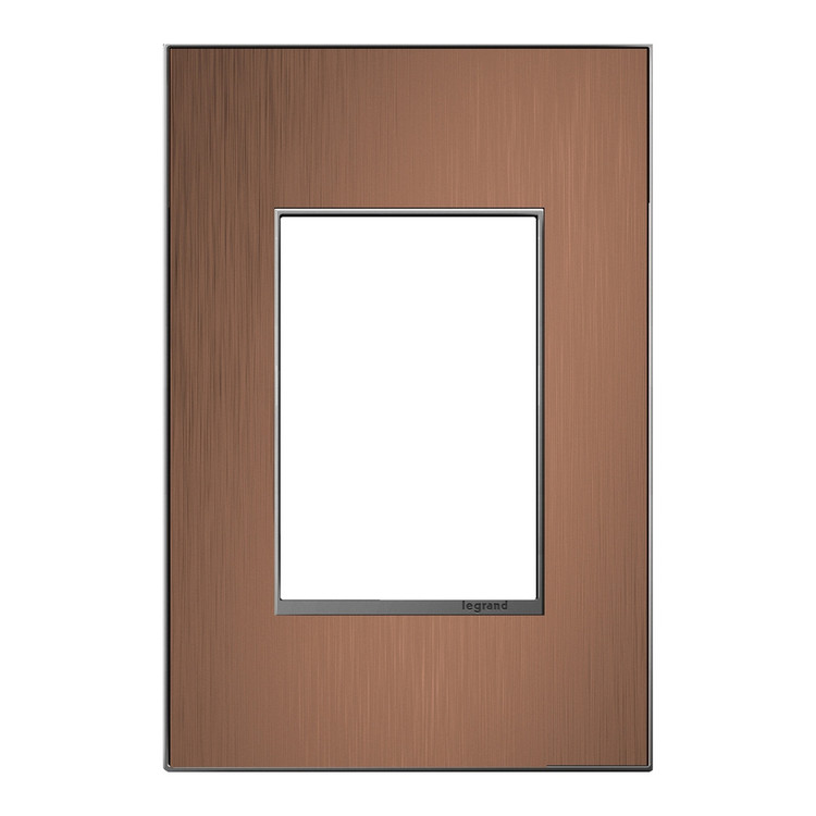Legrand - AWM1G3CU4 - One-Gang-Plus Screwless Wall Plate - adorne - Copper