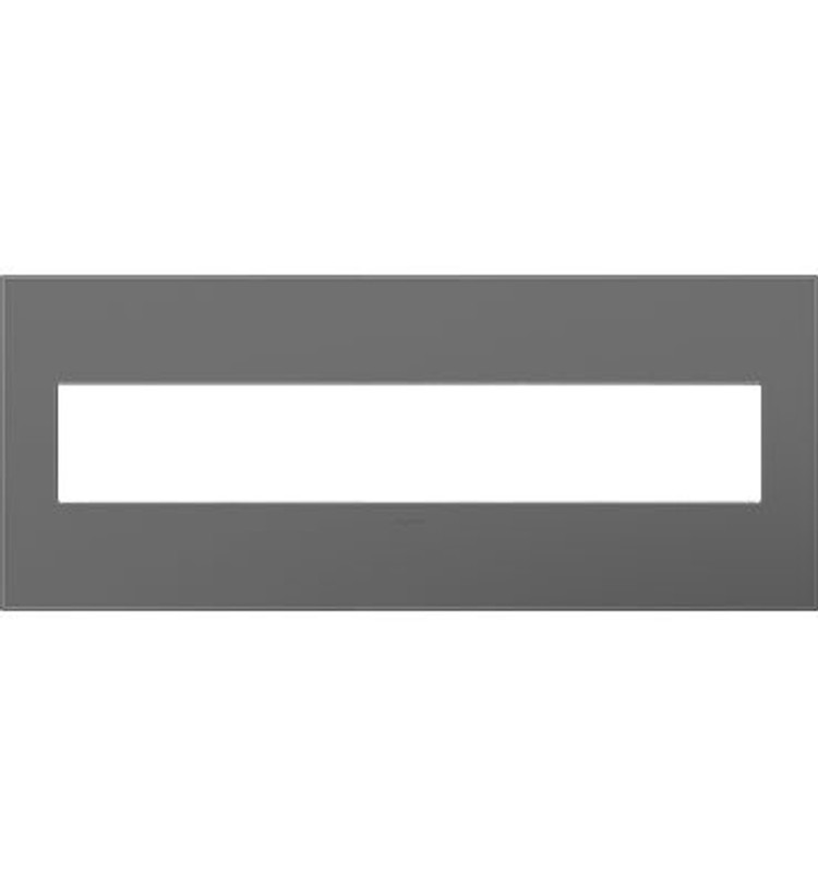 Legrand - AWP6GMG1 - Gang Wall Plate - Adorne - Magnesium