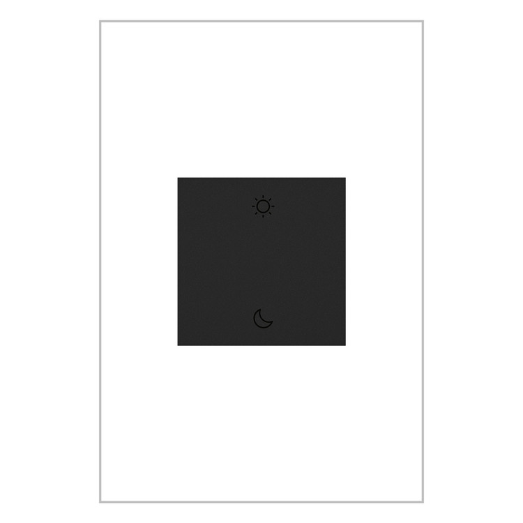 Legrand - WNAL43G1 - Wireless Wake/Sleep Smart Switch with Netatmo - adorne - Graphite