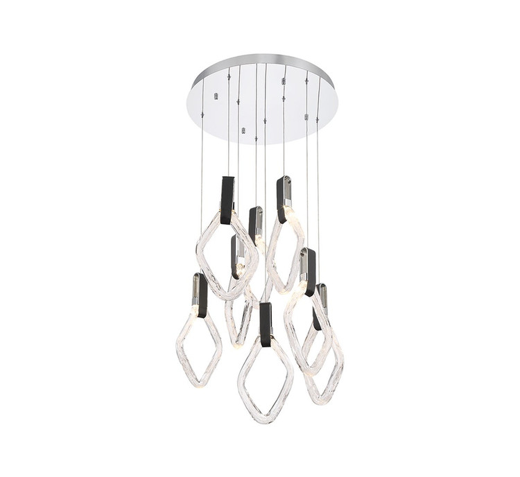 Lib & Co. - 10102-01 - LED Chandelier - Catania - Chrome Lib & Co. - 10102-01 - LED Chandelier - Catania - Chrome