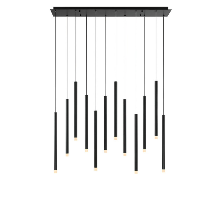 Lib & Co. - 10149-02 - LED Chandelier - Amalfi - Matte Black