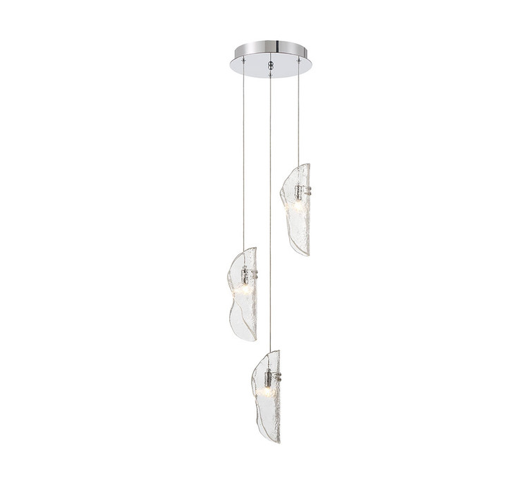 Lib & Co. - 10162-017-01 - LED Pendant - Sorrento - Chrome