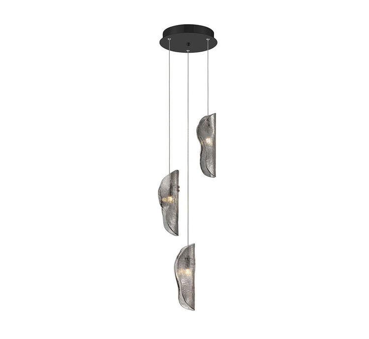 Lib & Co. - 10162-019-02 - LED Pendant - Sorrento - Black