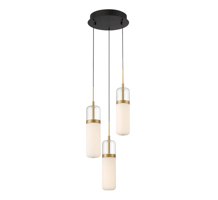 Lib & Co. - 10221-02 - LED Pendant - Verona - Matte Black