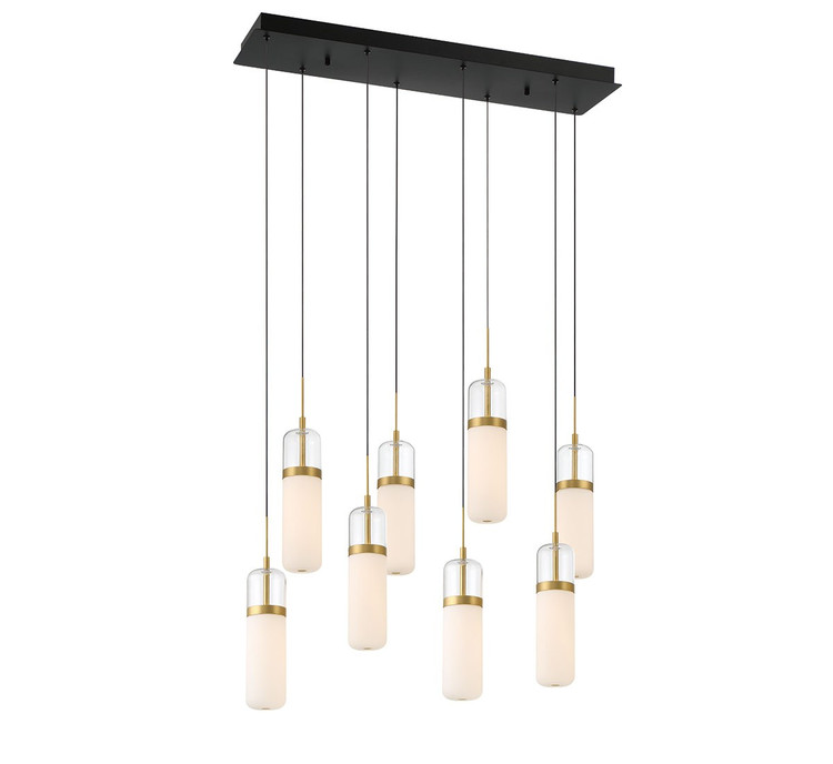 Lib & Co. - 10225-02 - LED Chandelier - Verona - Matte Black