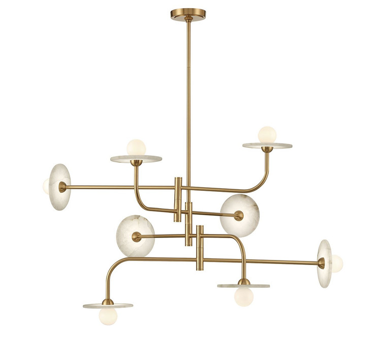 Lib & Co. - 12052-037 - LED Chandelier - Teramo - Brushed Brass