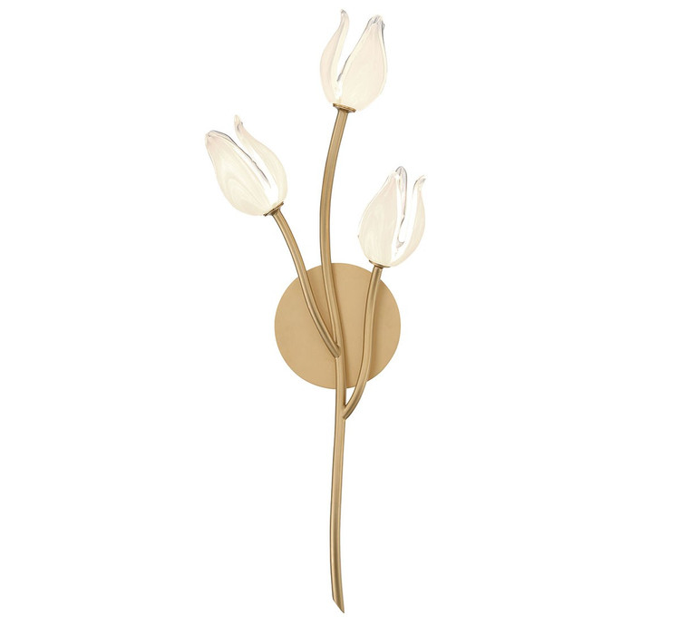 Lib & Co. - 12083-03 - LED Wall Mount - Belluno - Champagne Gold