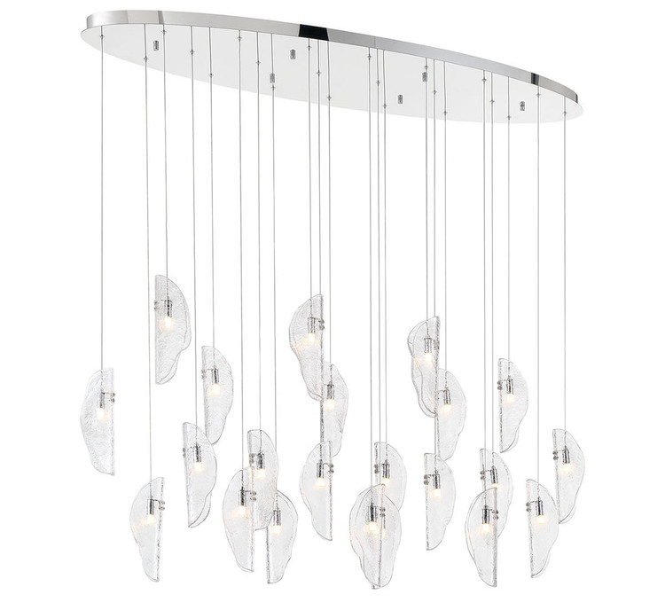 Lib & Co. - 12220-017-01 - LED Chandelier - Sorrento - Chrome