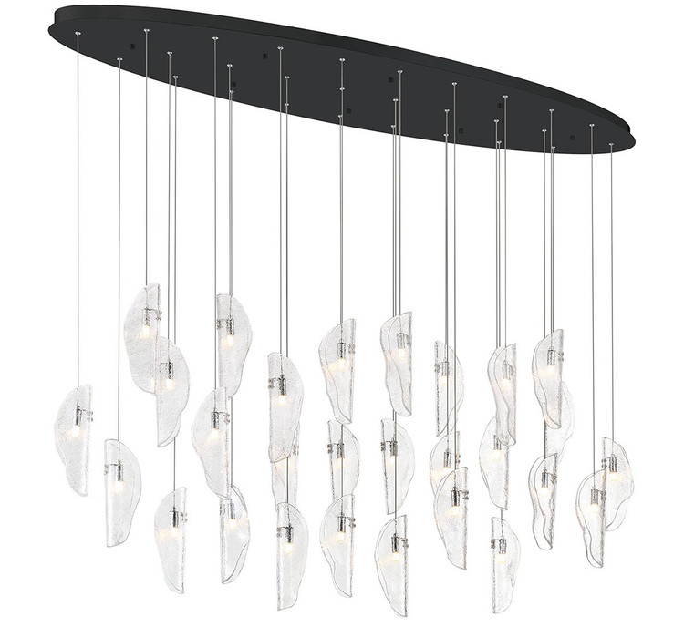 Lib & Co. - 12221-017-02 - LED Chandelier - Sorrento - Matte Black