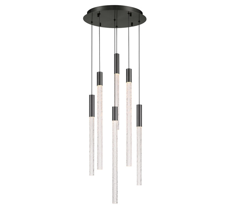 Lib & Co. - 12271-048 - LED Chandelier - Gravina - Brushed Gun Metal Lib & Co. - 12271-048 - LED Chandelier - Gravina - Brushed Gun Metal