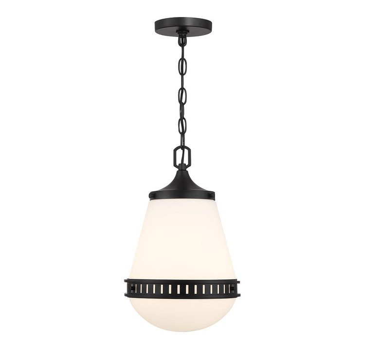 Lighting One E - V6-L7-7950-1-89 - One Light Pendant - Endura - Matte Black