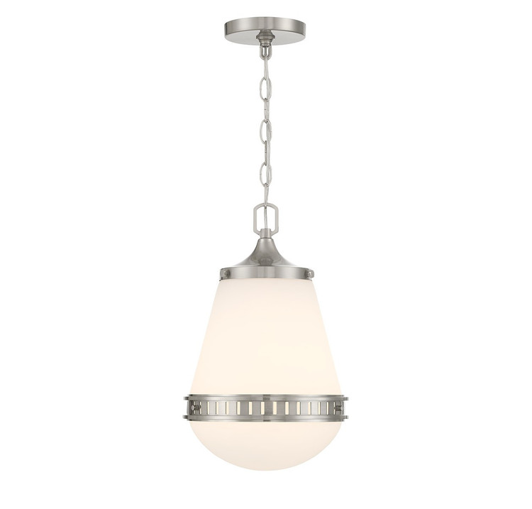 Lighting One E - V6-L7-7950-1-SN - One Light Pendant - Endura - Satin Nickel
