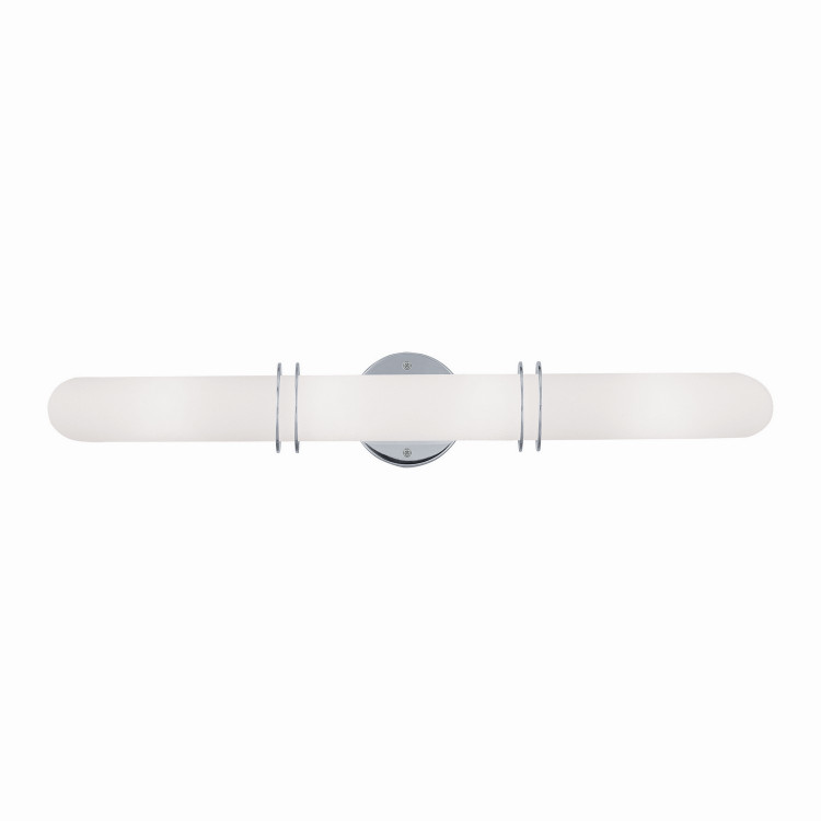 Livex Lighting - 1904-05 - Four Light Bath Vanity - Pelham - Polished Chrome