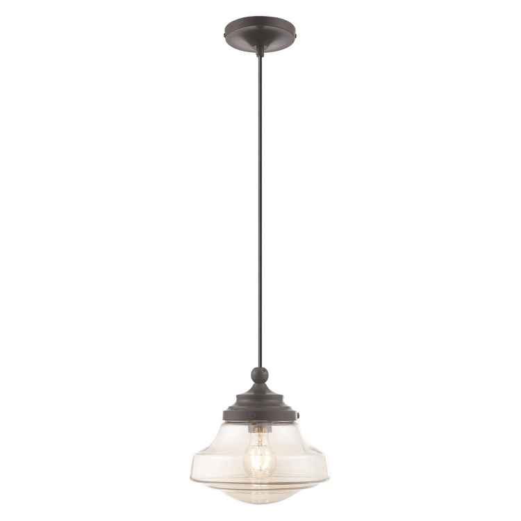 Livex Lighting - 41223-92 - One Light Mini Pendant - Avondale - English Bronze